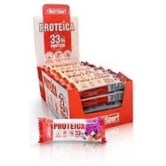 White choco-red fruit protein bar 24 bars of 44g (Chocolate - Red Berries)