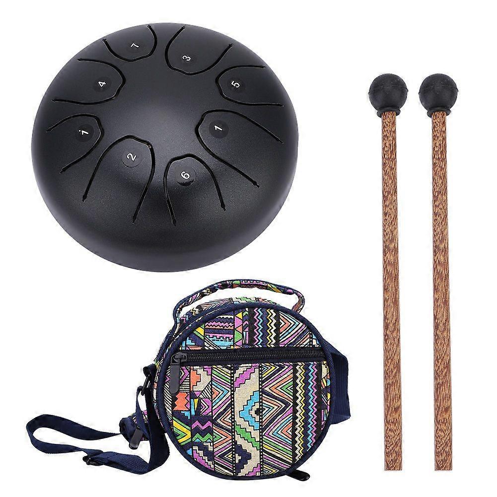 Qualidade perfeita handpan handpan tongue tank drum 5,5 polegadas percussão (café)