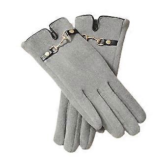 Women's Winter Gloves - Plush Thicken Touch Screen Mittens for Cycling, Skating, Outdoor Sports (1 Pair)