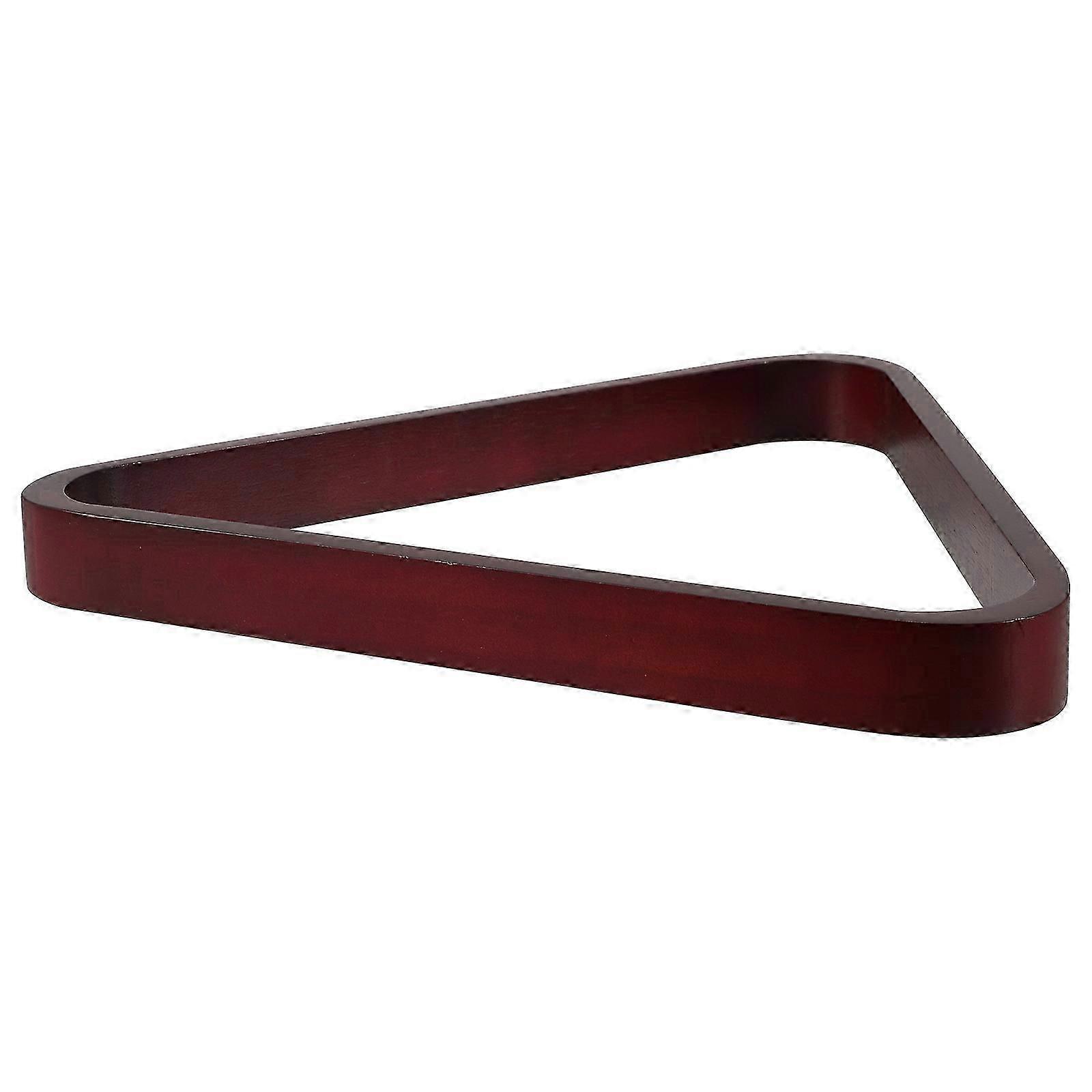 Billiard Ball Triangle Solid Wood Billiard Triangle Frame for Pool Table Setup Accessories