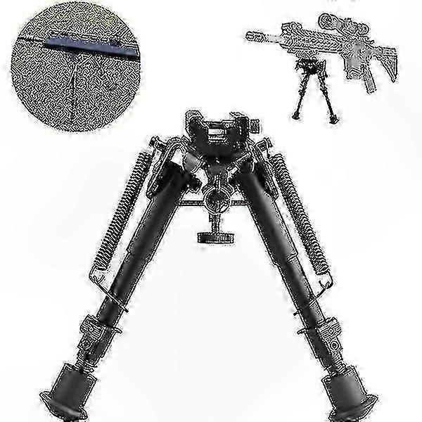 Adjustable Foldable Bipod for Hunting with Swivel Mount Support