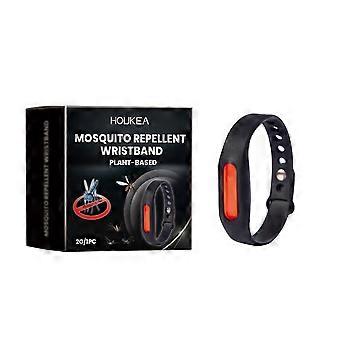 Armband met etherische olie van planten, zachte geur en reparatie, lichtgewicht en draagbaar, siliconen armband voor buiten, lichaamsbescherming, 1 stuk
