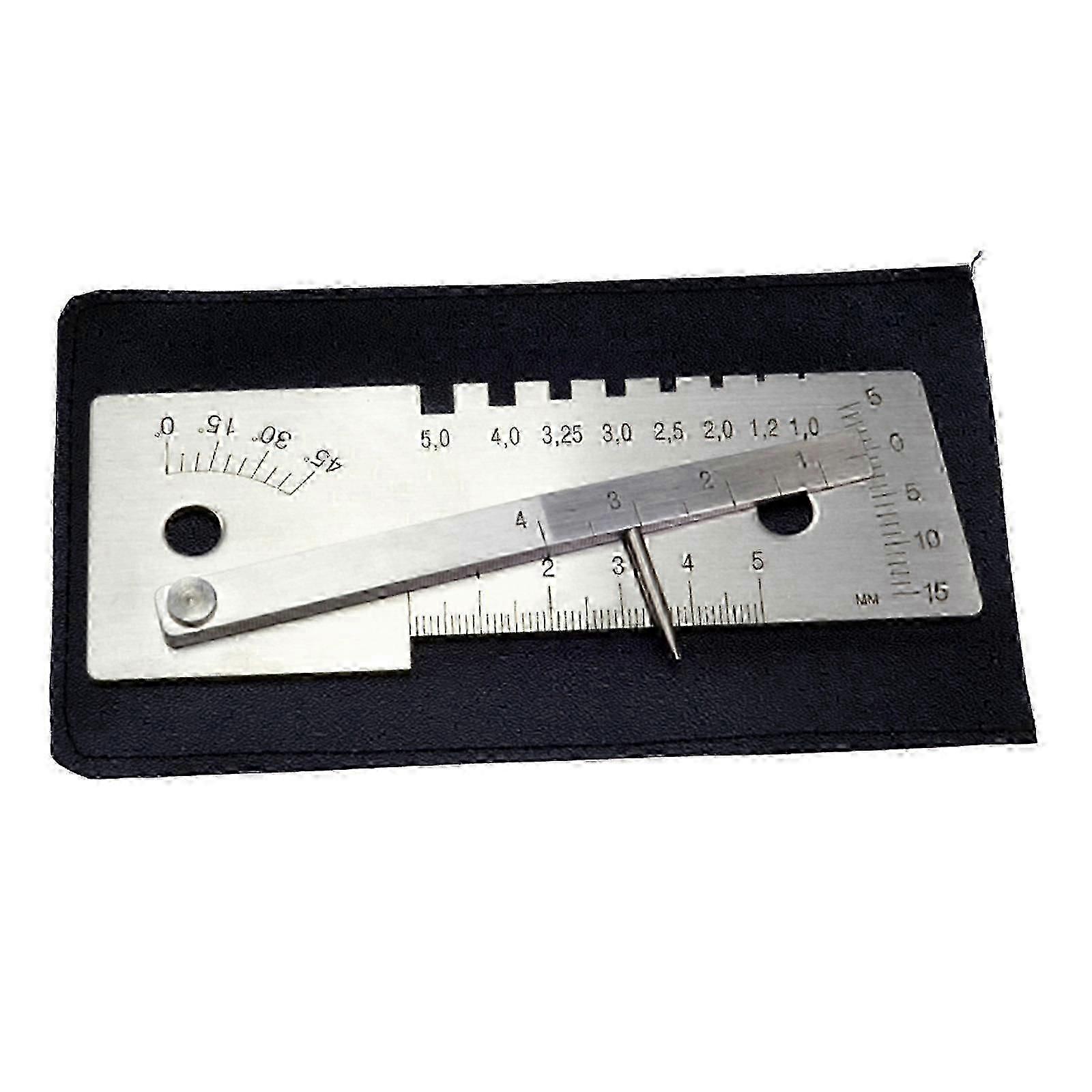 Multi-function Welding Gauge Pipe Pit Gage MIG/TIG/Stick Inspection Test Metal