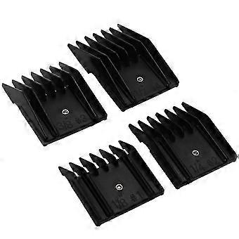 4 Pieces Professional A5 Style Hair Clipper Attachment Guard Guide Cutting Combs Set Compatible Clas
