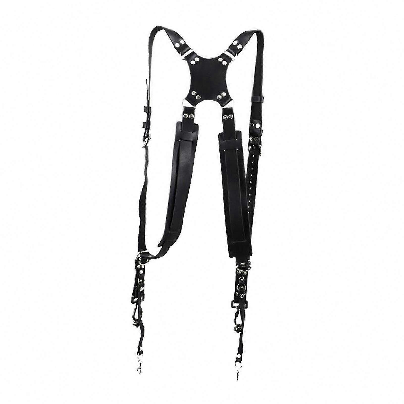 Comfortable Cowhide Camera Strap Accessory for Multi-Camera Gear