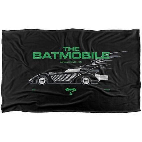 Batman Forever Batmobile Blanket