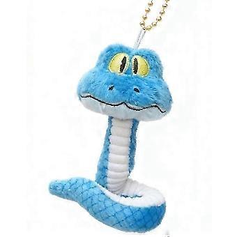 Versión 2026 Zootopia Peluche de Serpiente Azul Blanco Flexible Abrazable Decoración Regalo Único