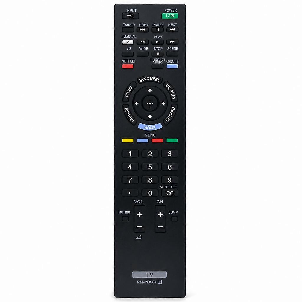 Replacement Remote Control Compatible with Sony TV RM-YD061  XWD