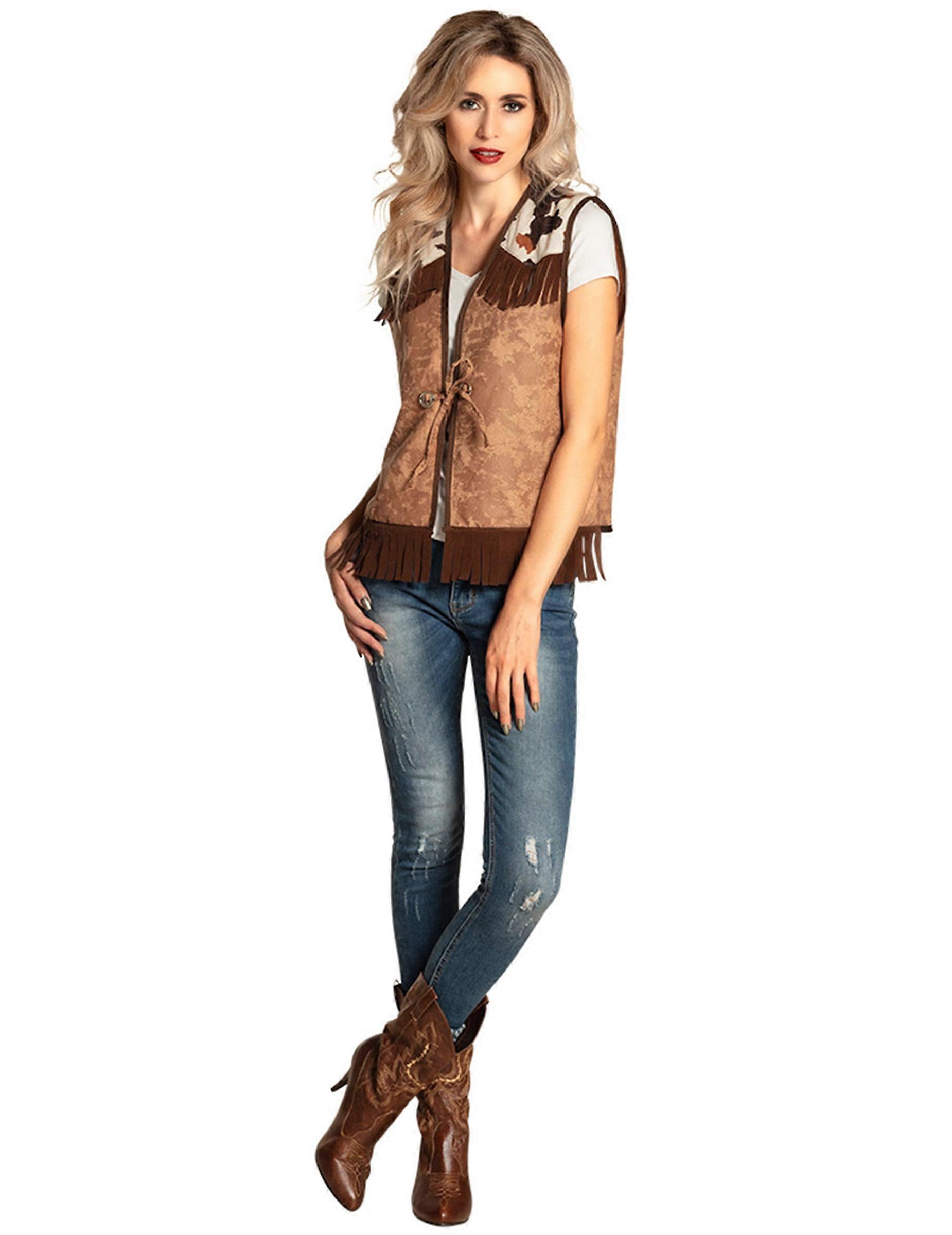 Women's light brown western jacket