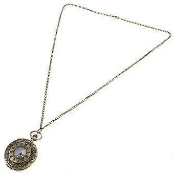 Decorative Pocket Watch for Watching Time Golden Vintage Design