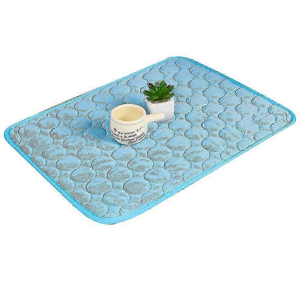 Cold Ice Silk Bedding compatible with Dogs And Cats Is Suitable compatible with Summer