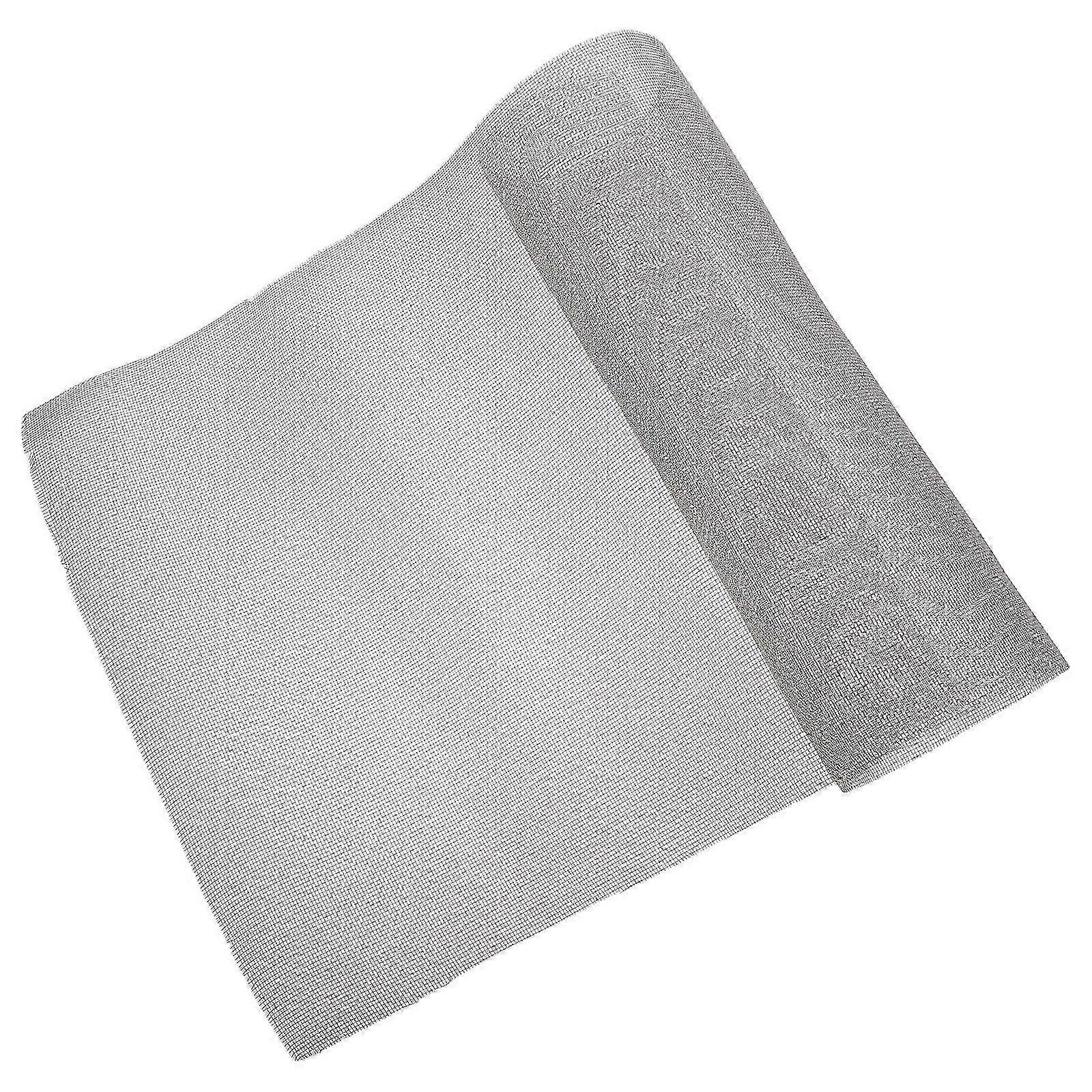 Filter Mesh Stainless Steel Mesh Screen compatible with DIY Projects 1 Sheet Silver