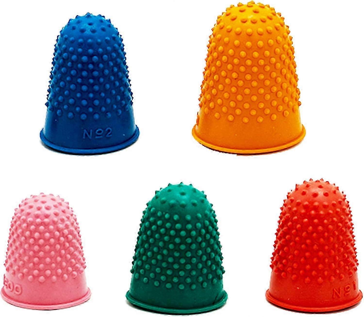 Rubber Finger Thimbles 5 Sizes