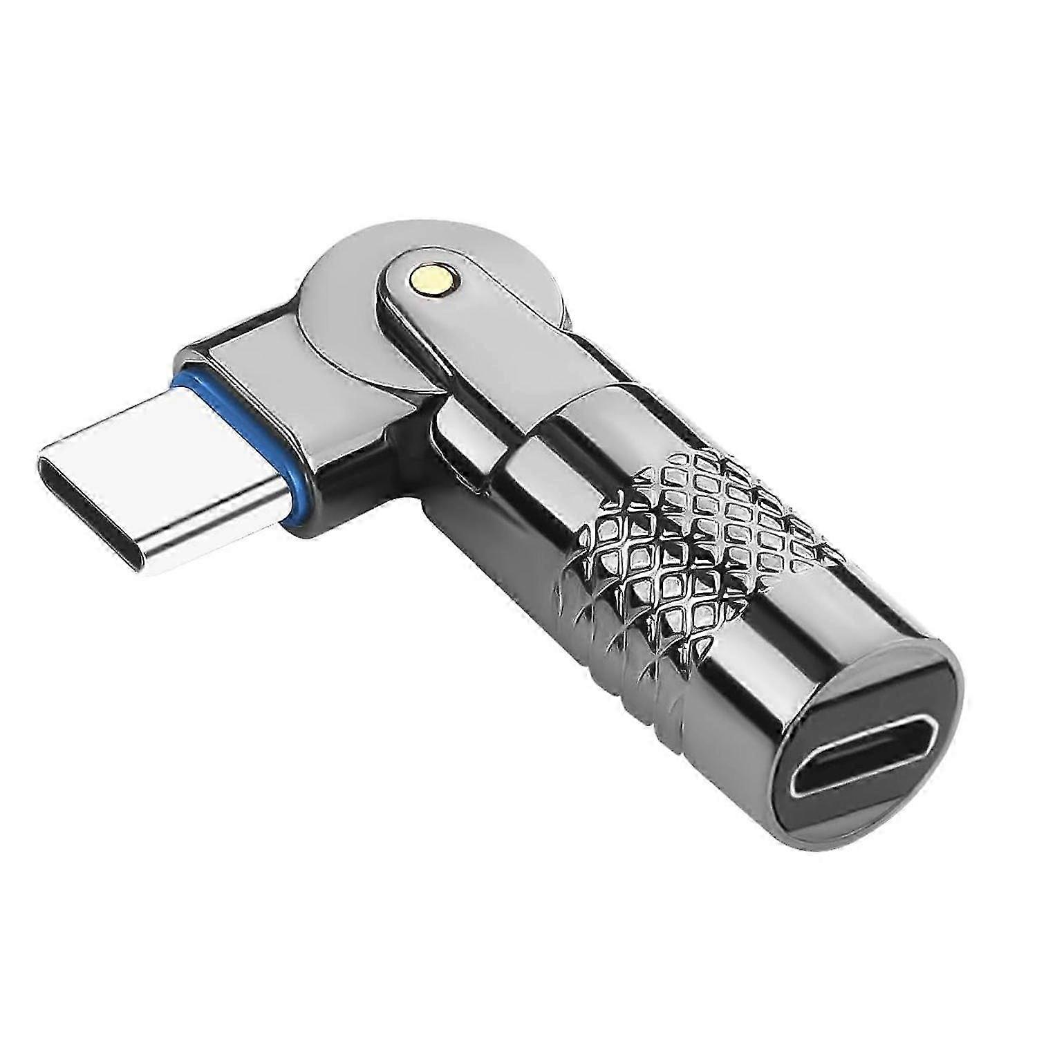 3A Rotatable Type-C to Micro USB Adapter