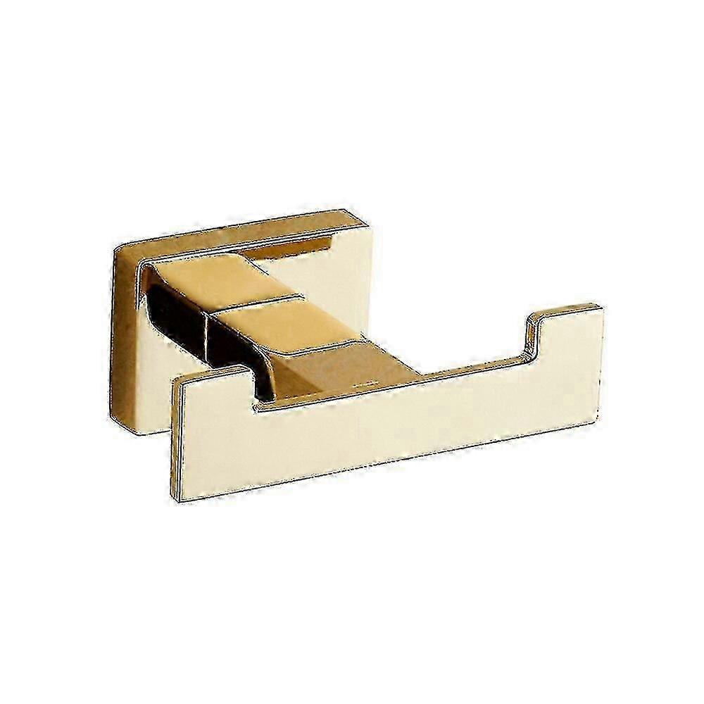 Double-Head Gold-Toned Towel Hook