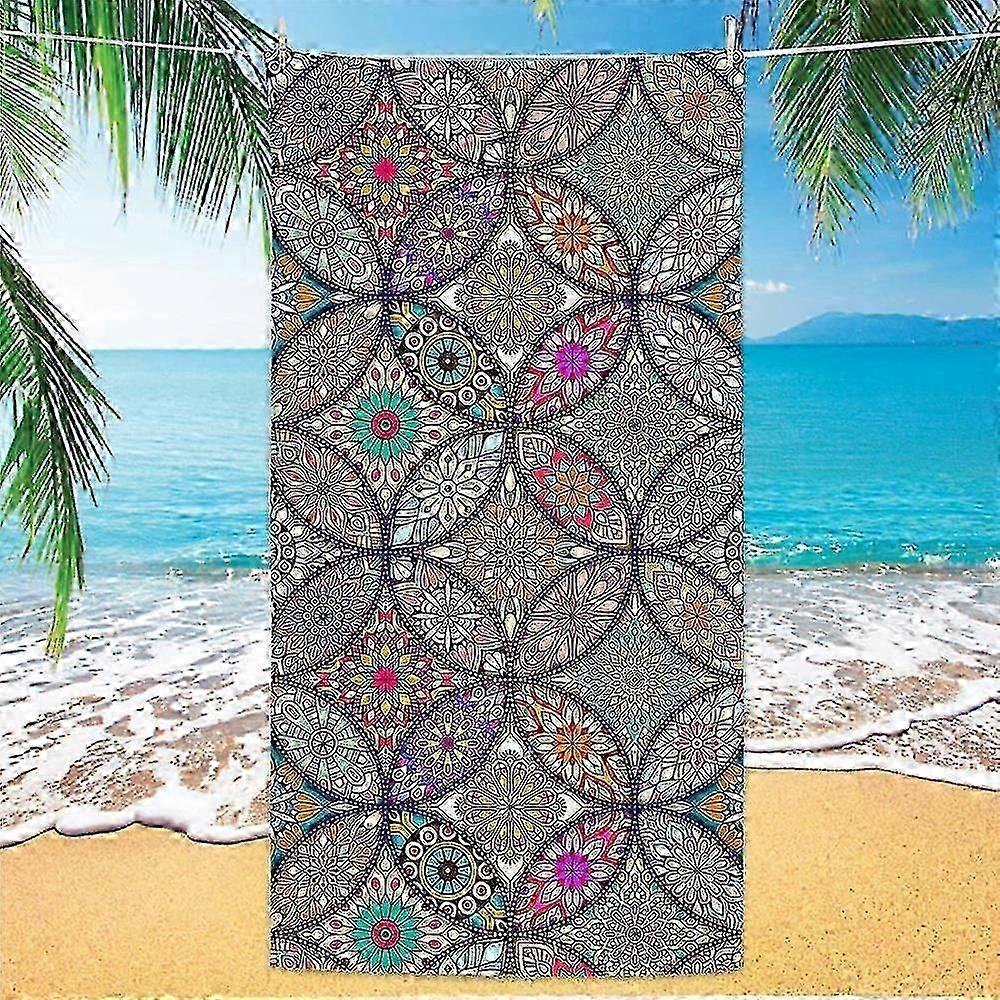 Quick Absorb Microfiber Beach Mat