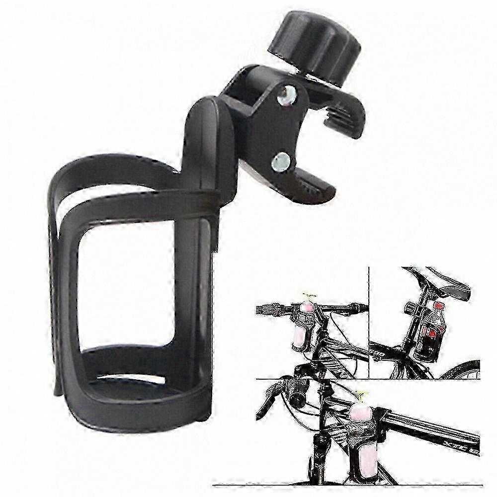 Adjustable 360 Rotatable Water Bottle Holder Compatible with Bicycles, Mountain Bikes, Strollers