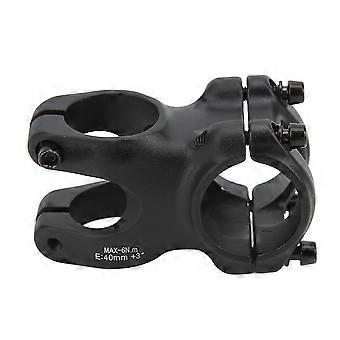 Black Aluminum Alloy Bike Stem Hollow Anti Skid for Mountain Bike DIY Accessory