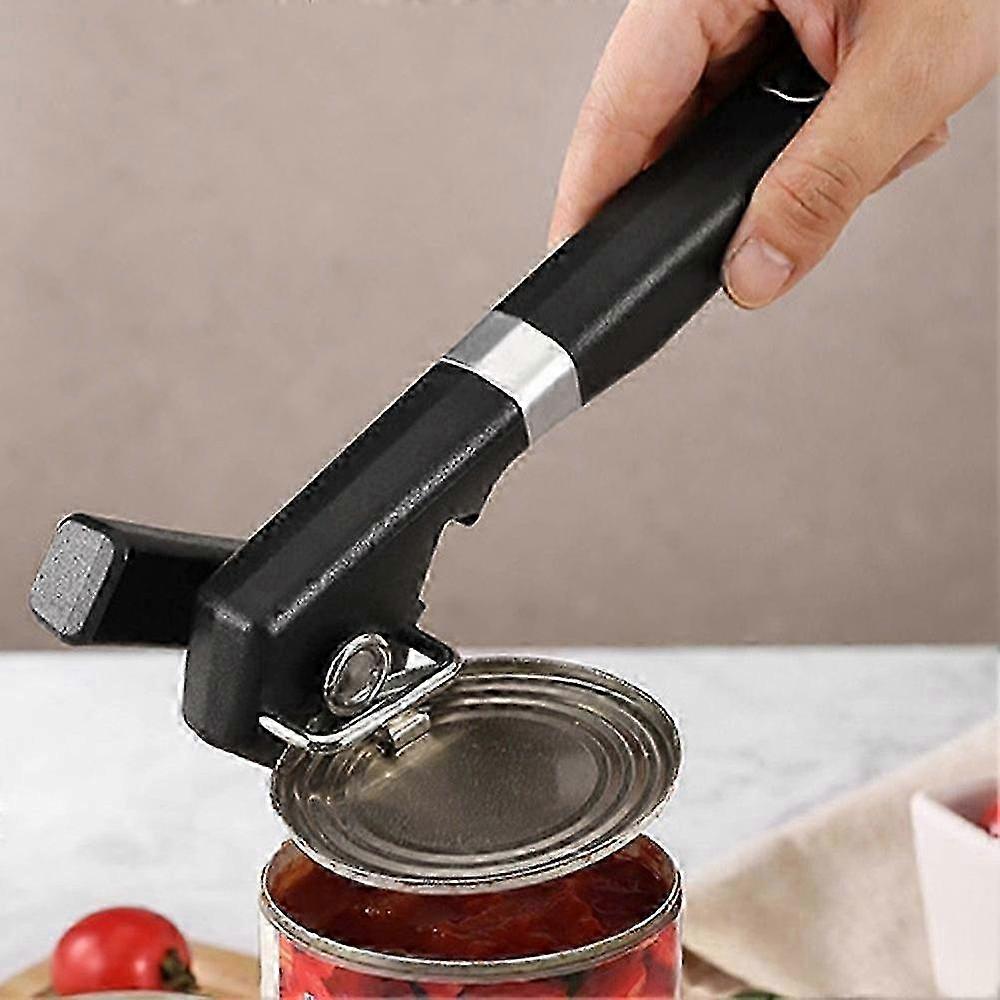 Black Magnetic Manual Can Opener