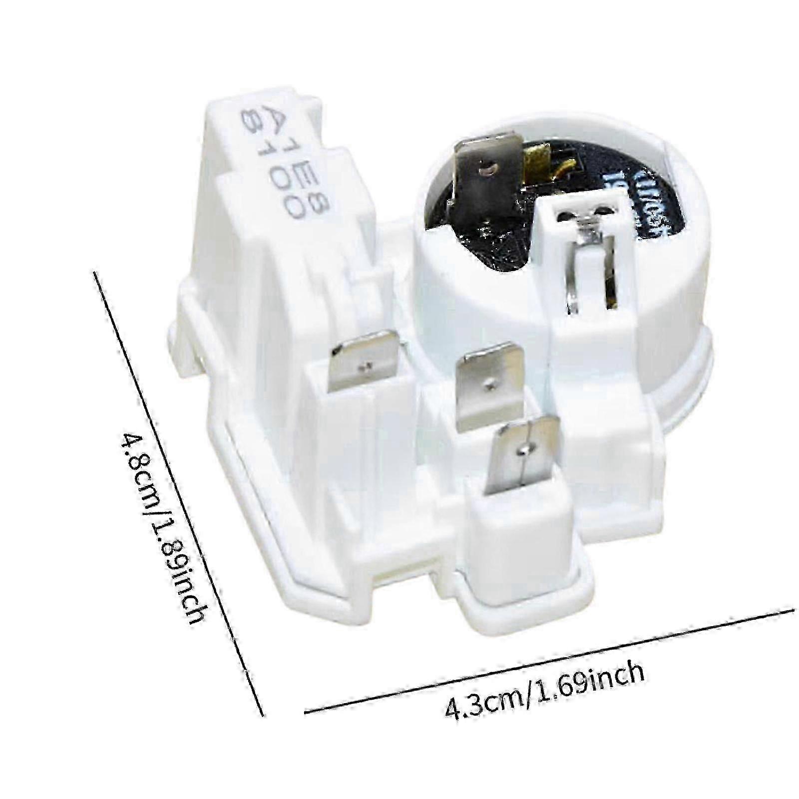 Compact 48x43mm PTC Relay With Overload Guard