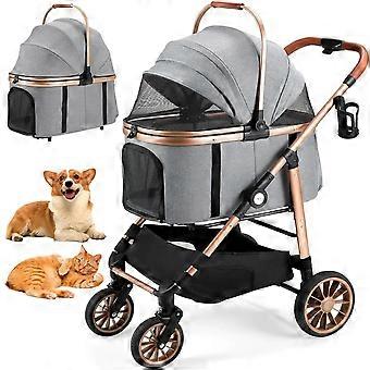 Dog stroller - Pet stroller - Animal stroller - Pet carrier - Transport cart.