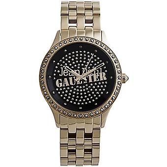 Jean paul gaultier unisex Quartz Analog Unisex Watch with Stainless Steel Bracelet Gold Plated 8501602