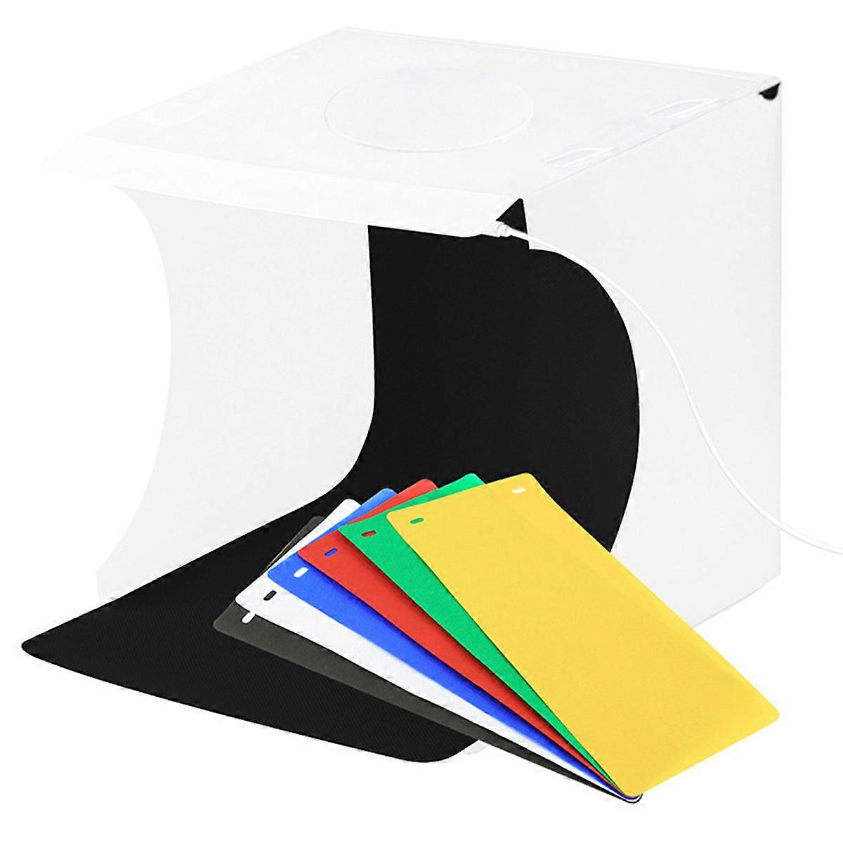 Foldable Softbox Studio Tent, Shadow-Free Lighting, Multi-Backdrop Photo Setup