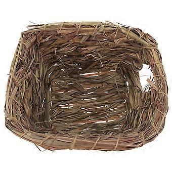 Hamster Nest Grass Woven for Shelter 2Pcs Set