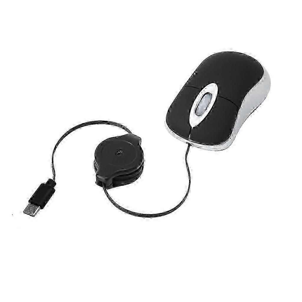 Kids Friendly Retractable USB C Mouse