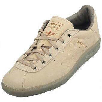 Baskets de mode unissex Adidas Tobacco Super, couleur sable.