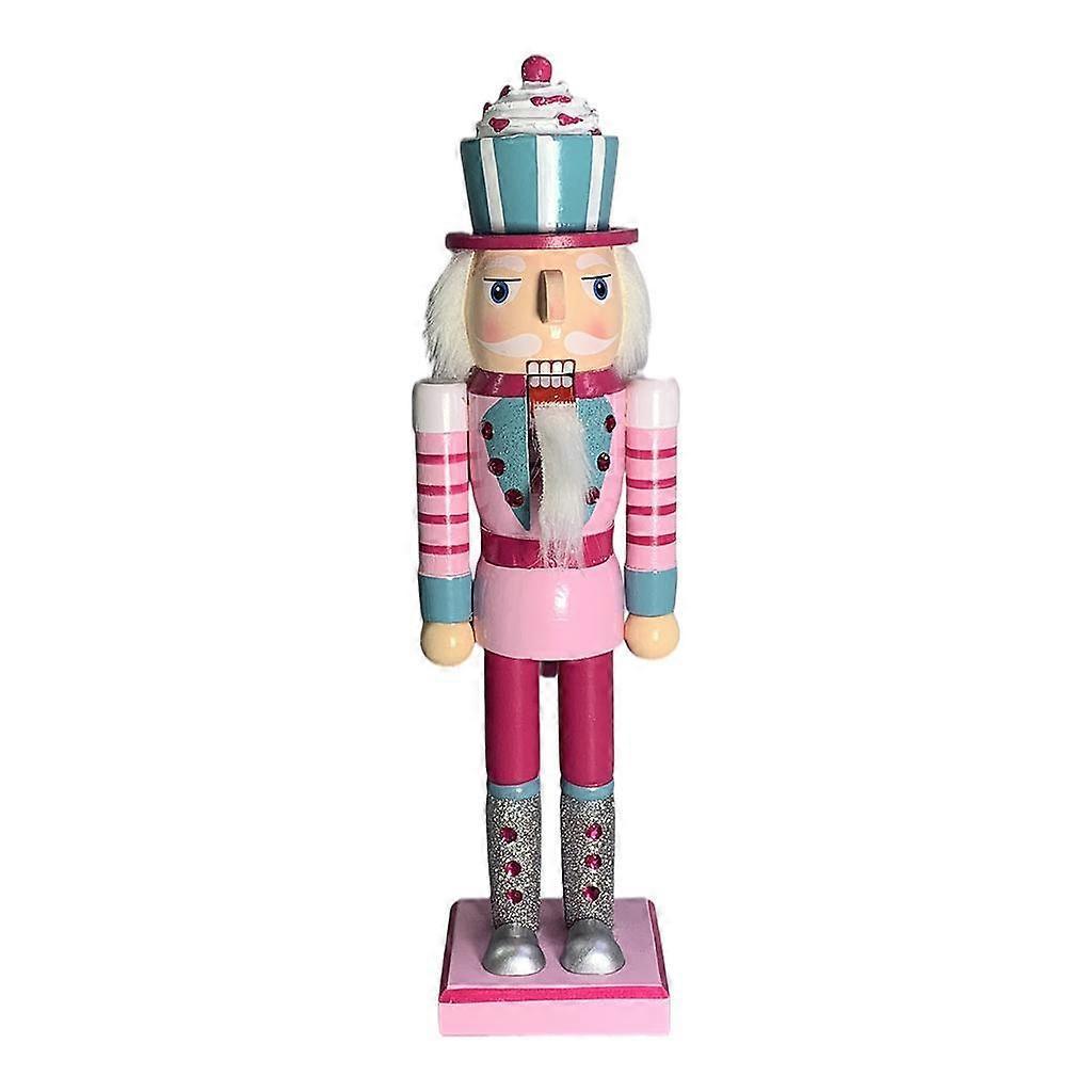 Hand-Painted Wooden Nutcracker Figurine