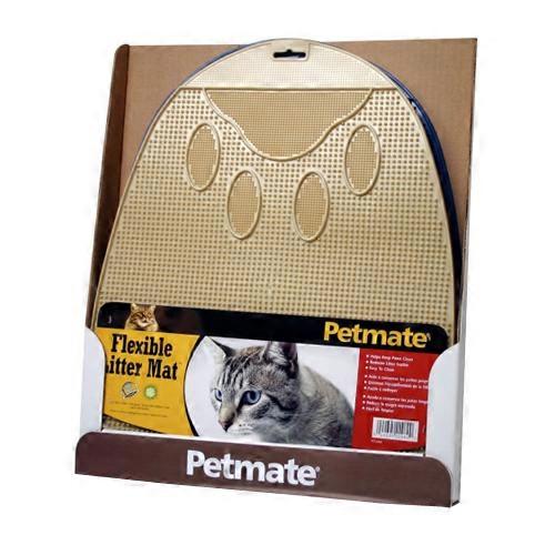 Petmate Flexible Cat Litter Mat, Assorted, 1 Each/One Size