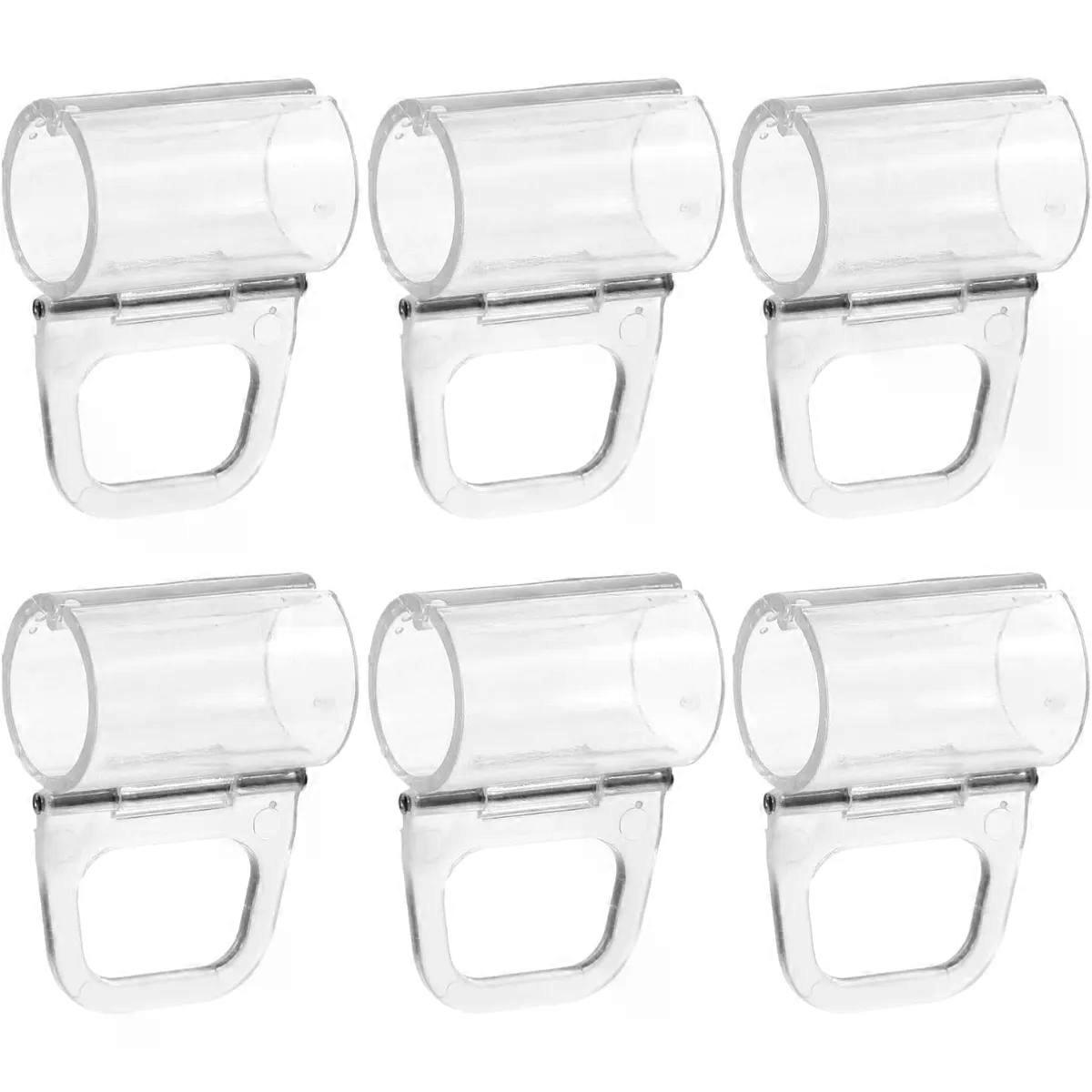 6pcs Roller Shade Pull Handles ABS for Cordless Window Shades