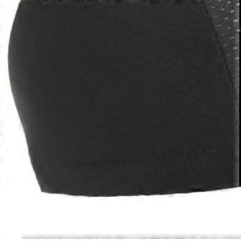 Helmvoering Cap Zonbescherming Ademend Sneldrogend Elastisch Zweetabsorberend Helmvoering voor fietsen Zwarte zonbeschermingshoed