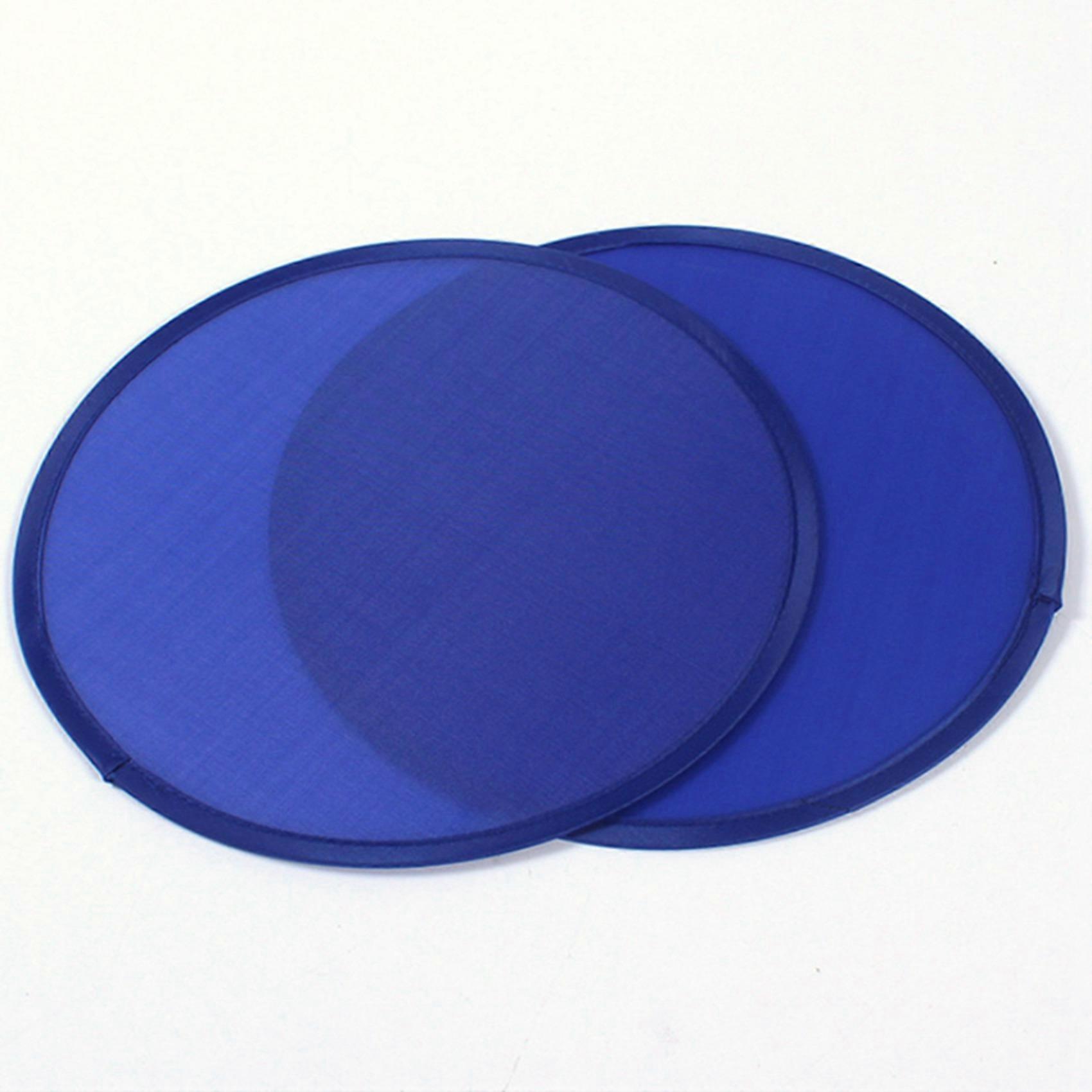 A84E-4X Foldable Round Fan-Blue