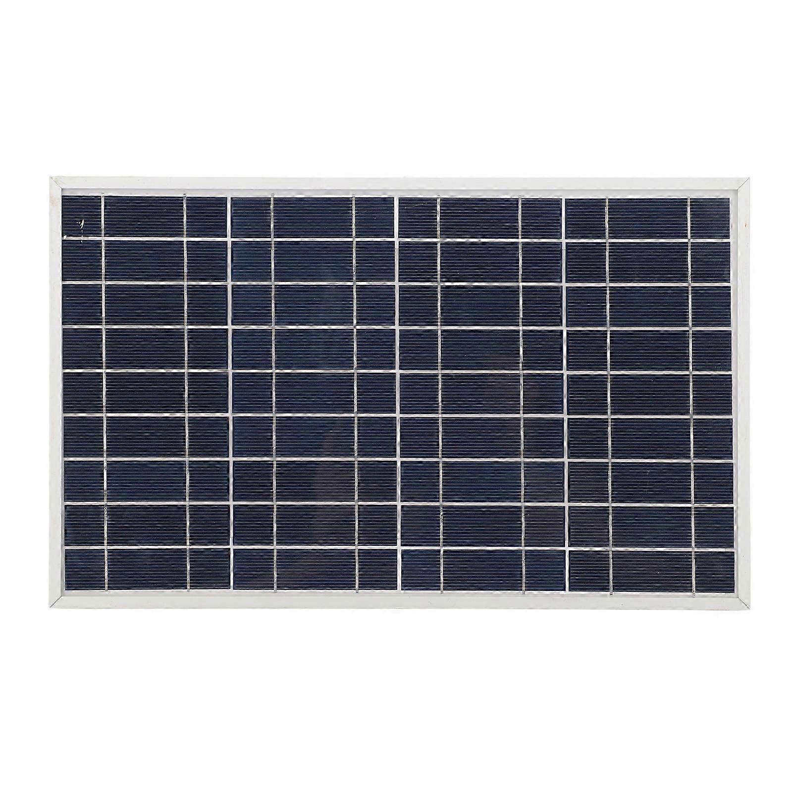 30W Portable Solar Panel Alligator Clips