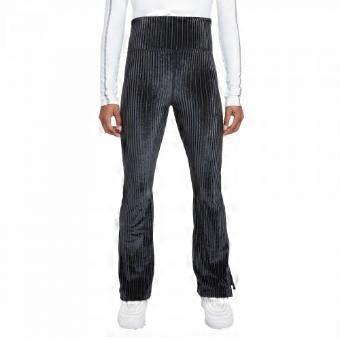 Nike Girls Ribbed High Rise Flared Leggings