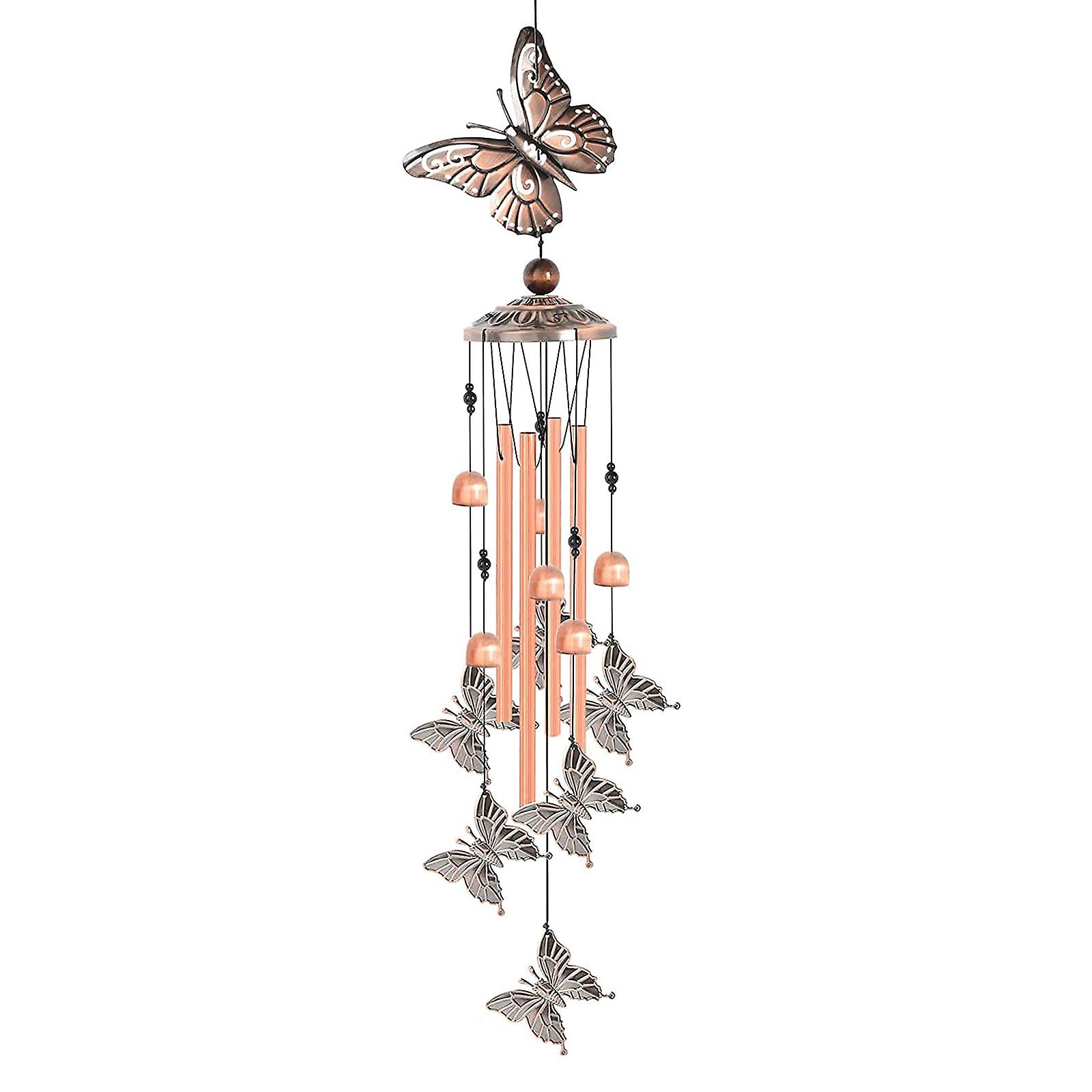 Ηλεκτρολυτικό μέταλλο για πεταλούδα Wind Chime Hanging Windchime Ornament