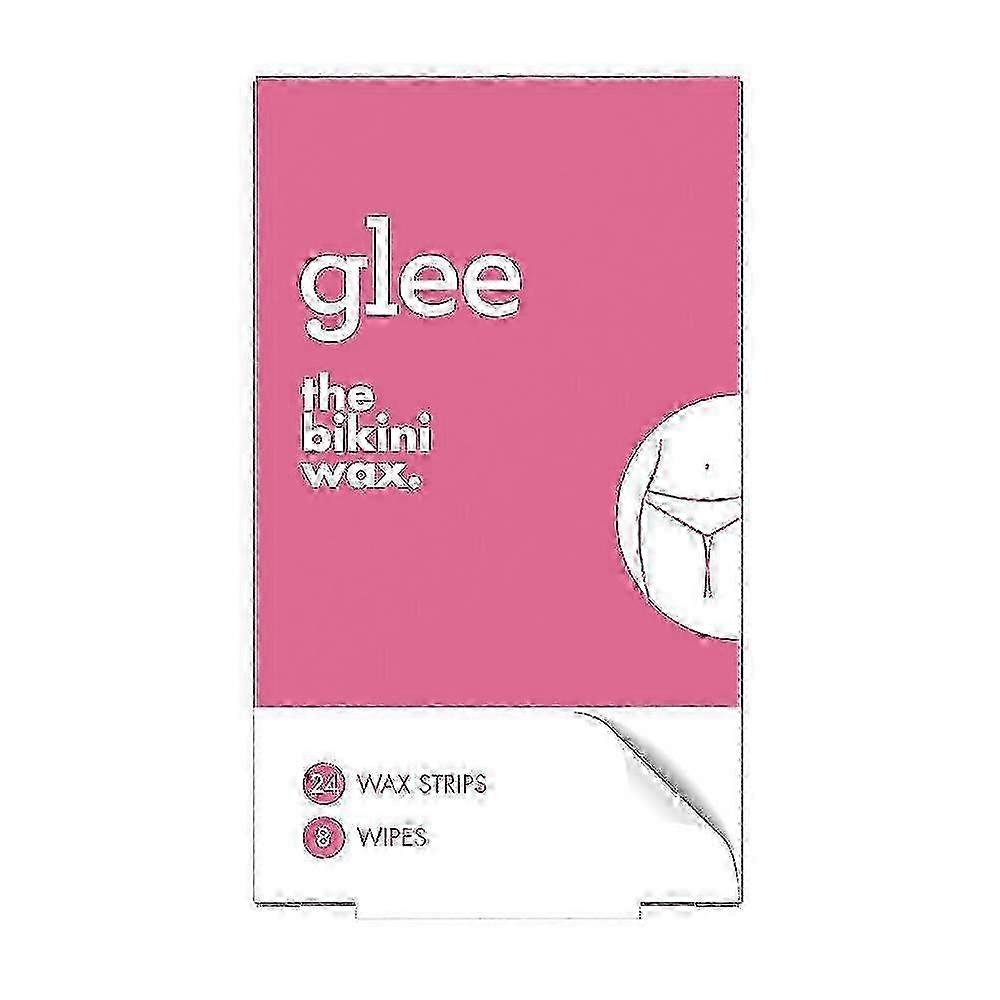 Glee Bikini Wax Hair Removal Strips For Women, 24 Ea