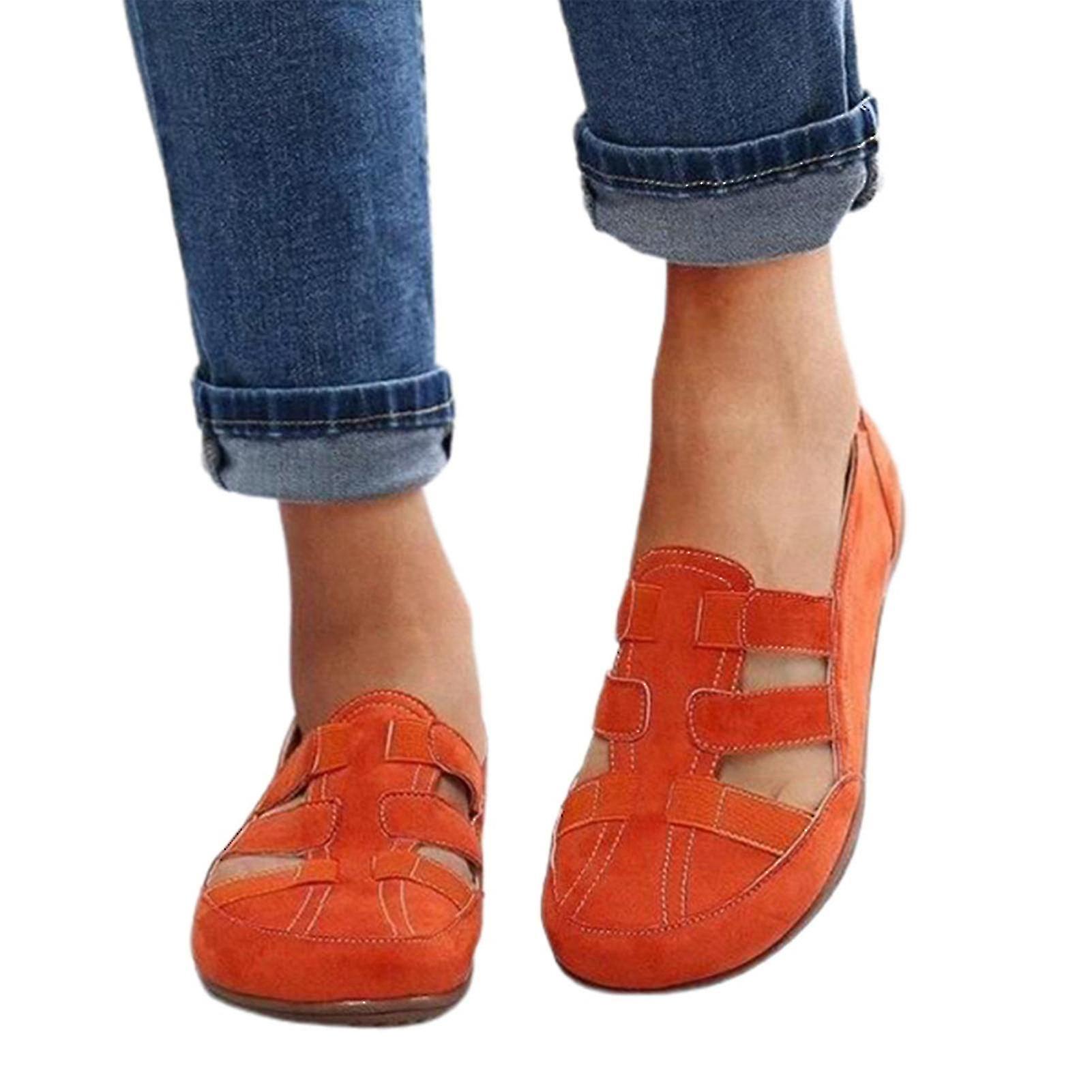 Soft Women's Wal Shoes With Hollow Instep Able Slip On Shoes With Rubber Outsole