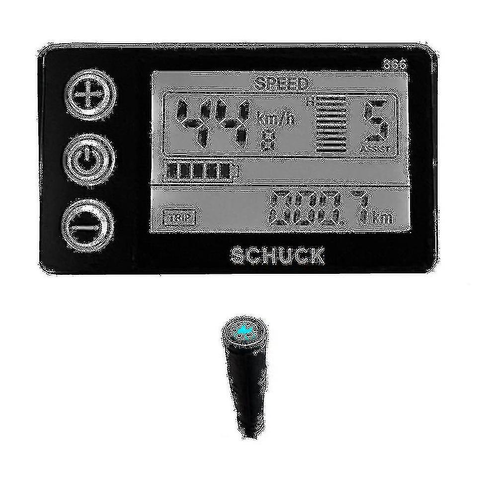Ebike S866 Lcd Display Meter Vélo électrique 24V 36V 48V Panneau de commande avec prise étanche pour Bb