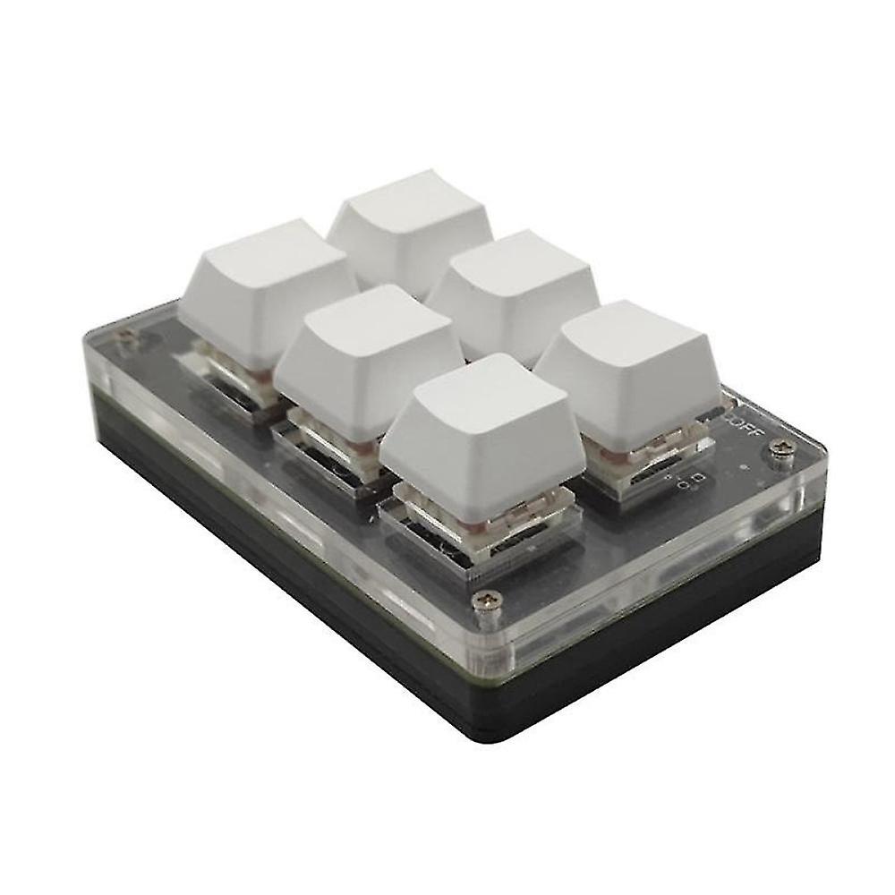 Bluetooth Osu Mini Keyboard Gaming Drawing Keyboard Usb Custom Programming Macro Keypad Mechanical Keyboard,white