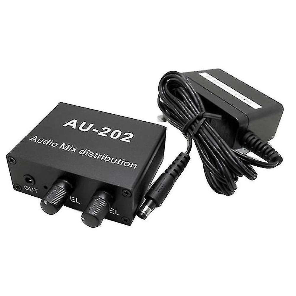 Stereo Mixer Audio Distributor 2 Inputs 2 Outputs Audio Mix Distribution To Amplify The Sound Us Pl