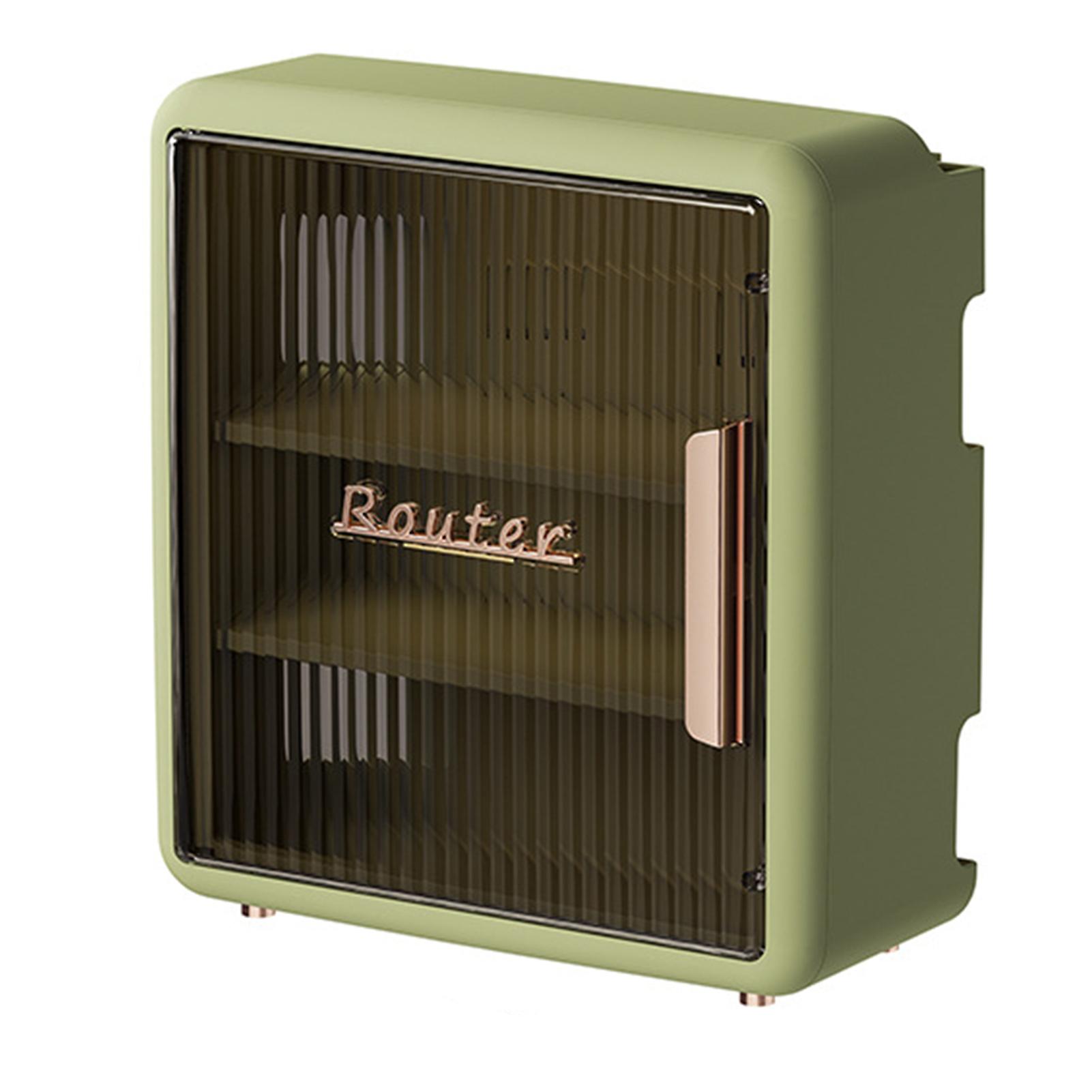 Monitor Router Organizer Rack No Drilling Hanging Rack Box