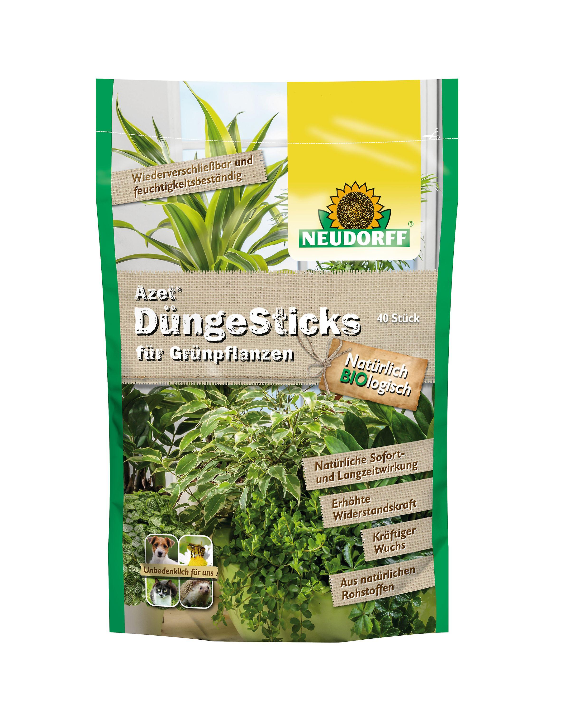 NEUDORFF Azet® FertiliserSticks for green plants, 40 sticks