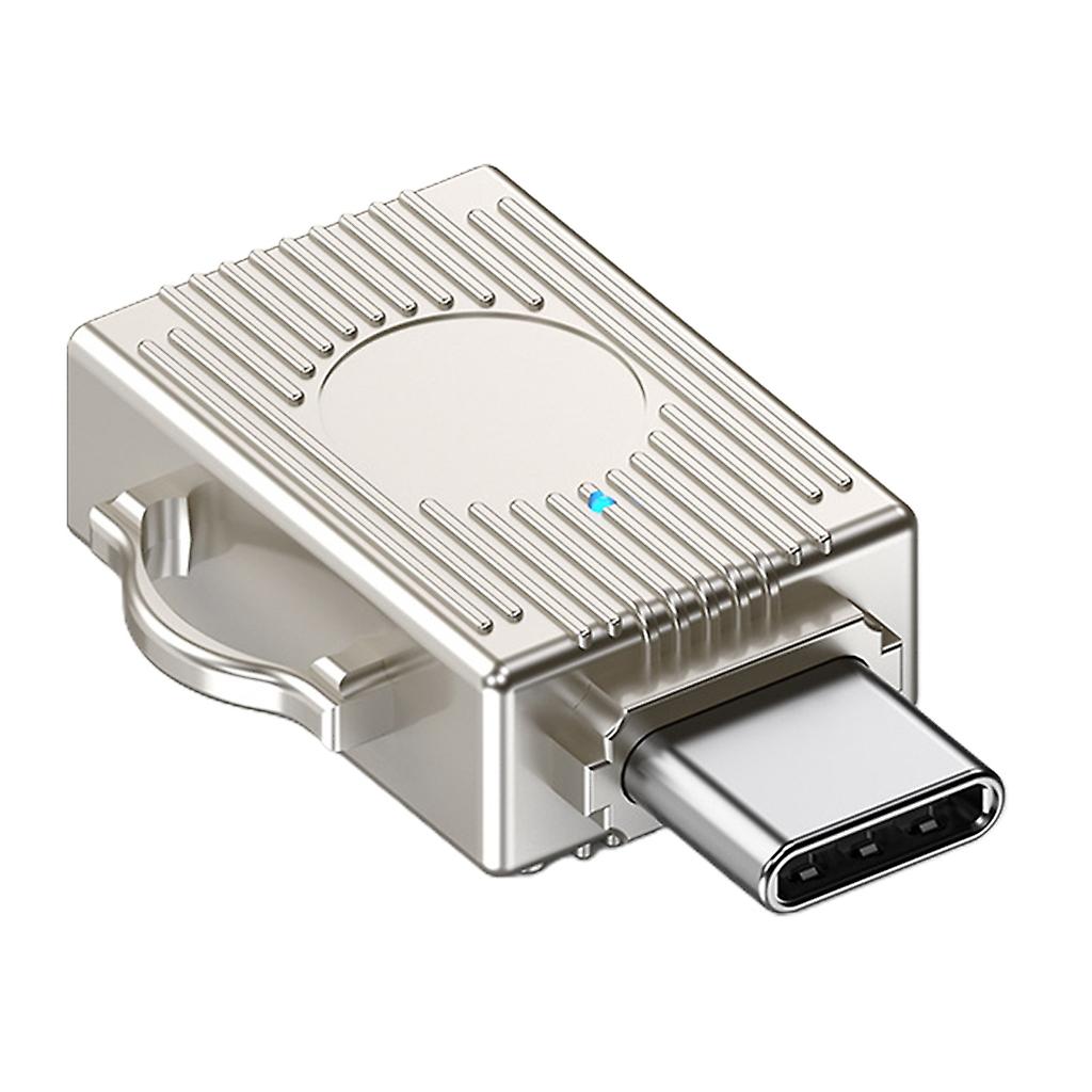 Zinc Alloy USB C to USB Adapter with OTG Function Fast Data Transfer Card Reader and Convenient Charging