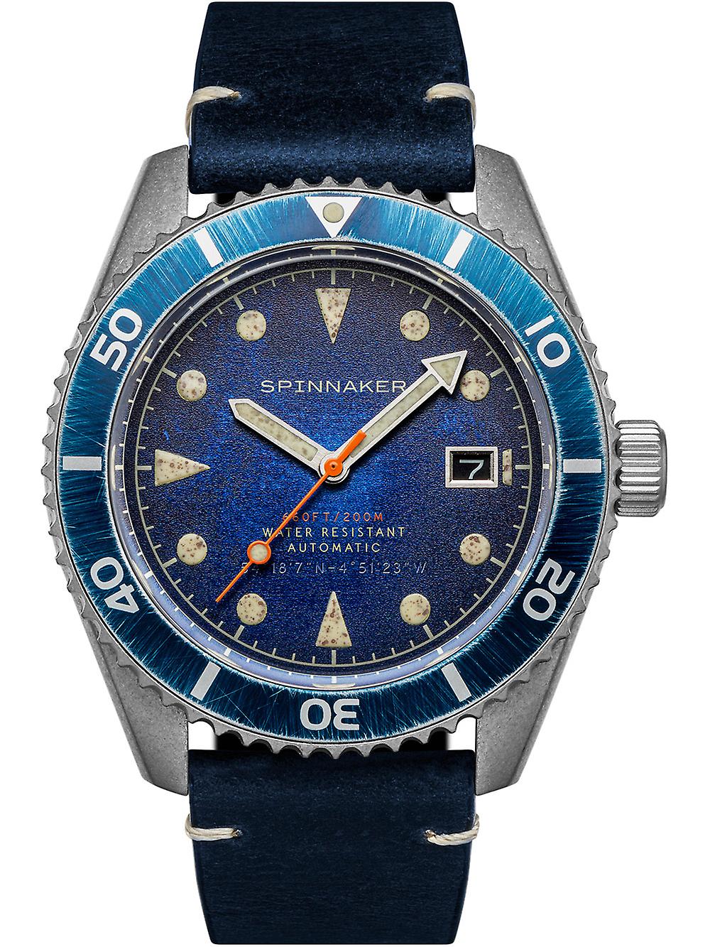 Spinnaker SP-5089-02 Wreck Automatic Men's Watch 44mm 20ATM