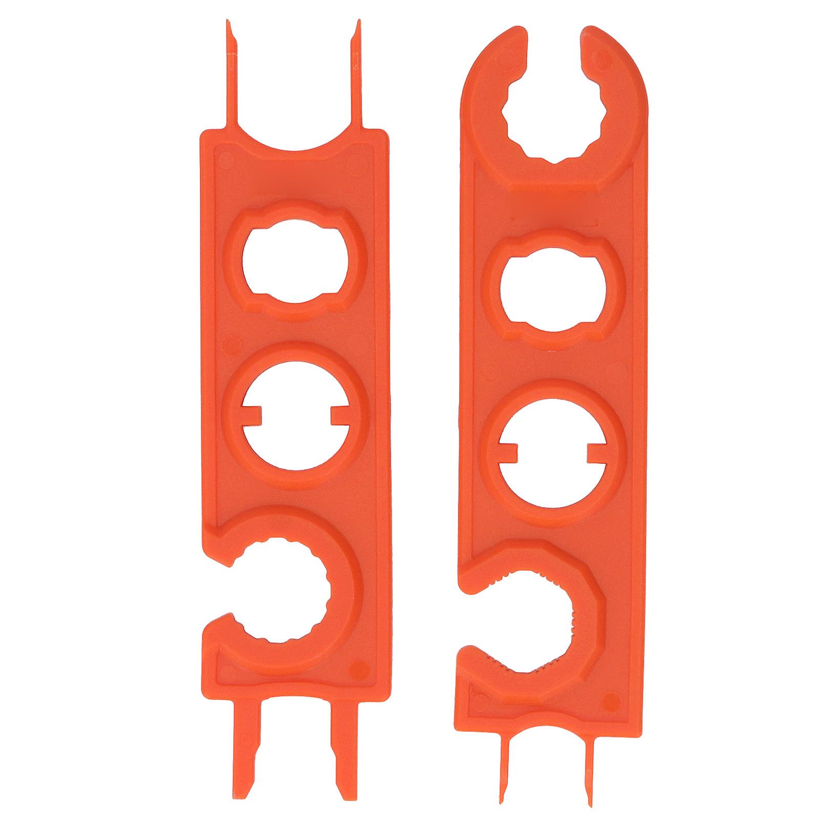 Disconnect Tool for Solar Connectors, Orange 2PCS, Lightweight Portable for Assembly and Disassembly, Universal Compatibility Ensures Quick Tightening