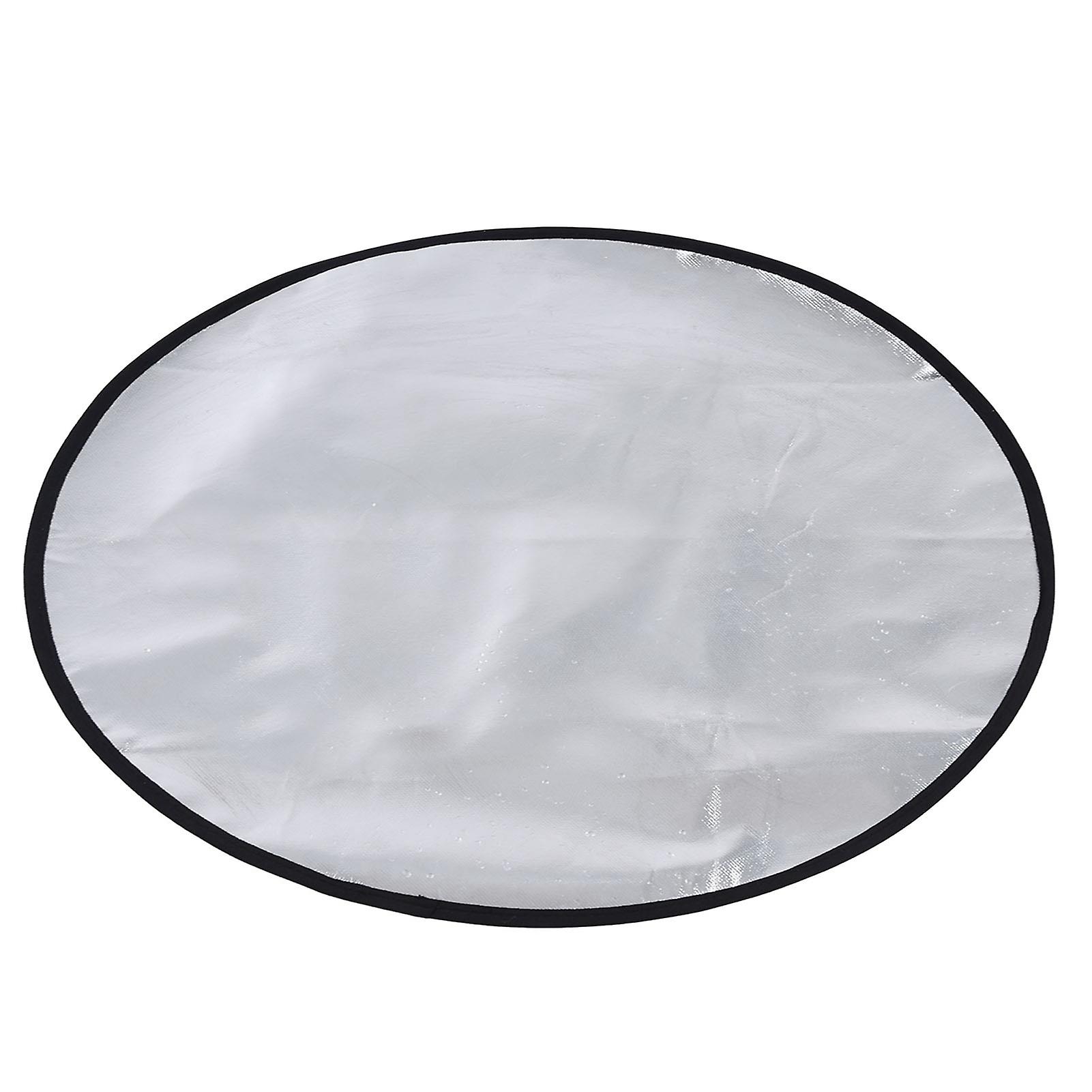 Fire Pit Mat Heat Resistant Grill Deck Protector Double Sided Round Lawn Mat for Outdoor Camping