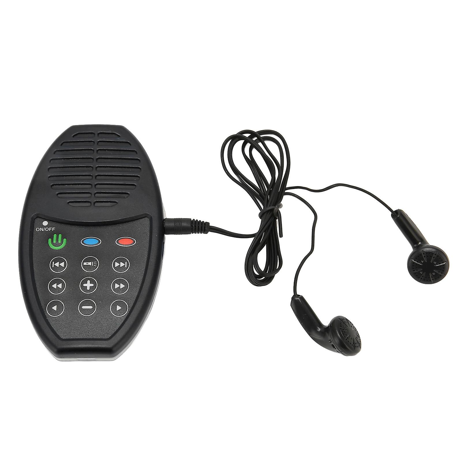 Bible Player 4G Solar Charging Portable Electronic Reader Black